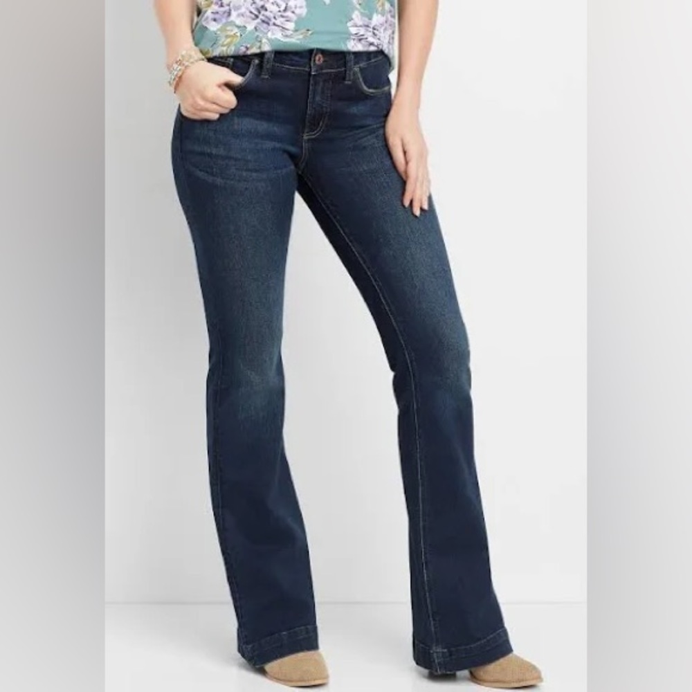 Silver Jeans Womens Size 30 Mid-Rise Avery Trouser Jeans